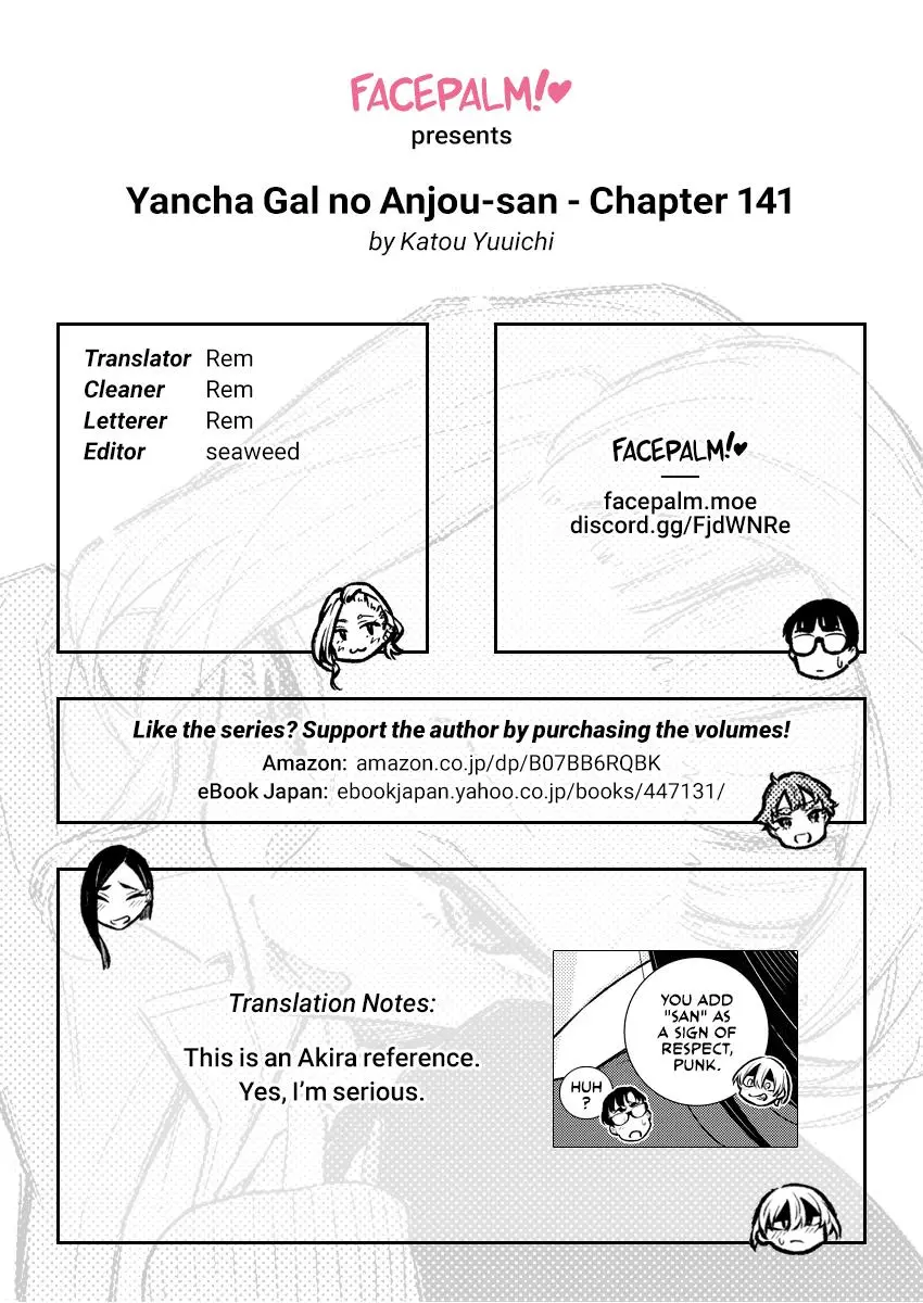 Yancha Gal No Anjou San Chapter 141 - Page 14