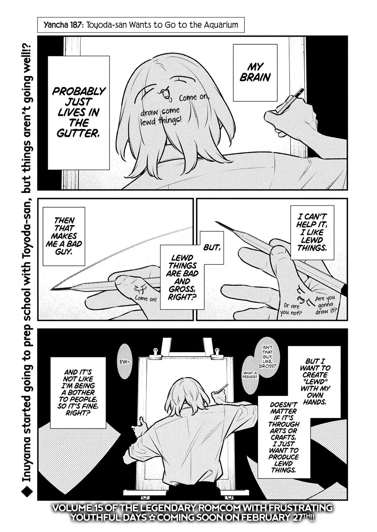 Yancha Gal No Anjou San Chapter 187 - Page 1